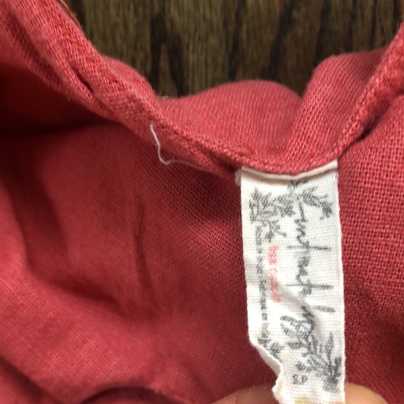 Rare! Free People Bianca linen maxi dress - Picture 5 of 11